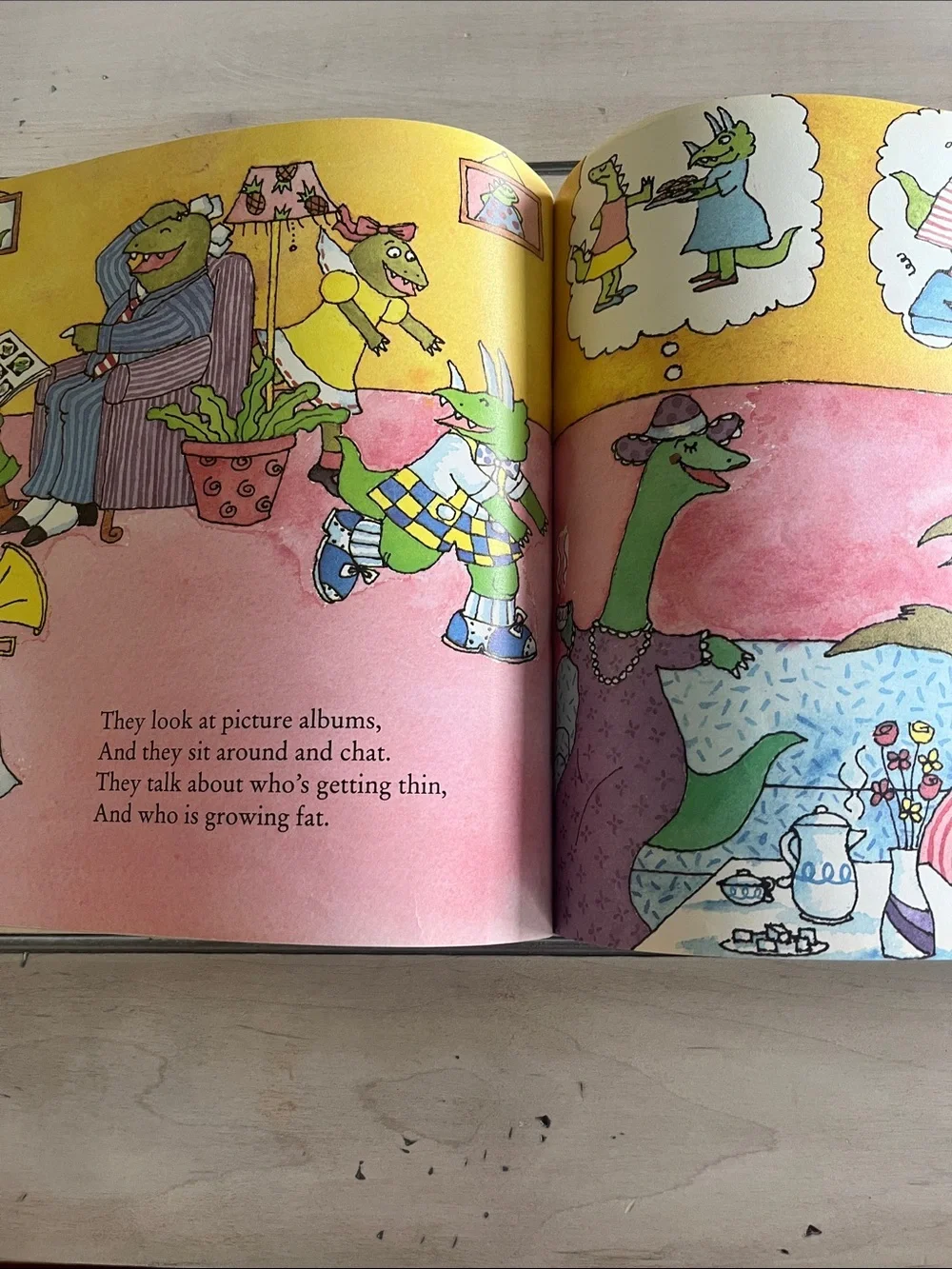 Set of 4 Dinosaur themed books, fiction and non-fiction